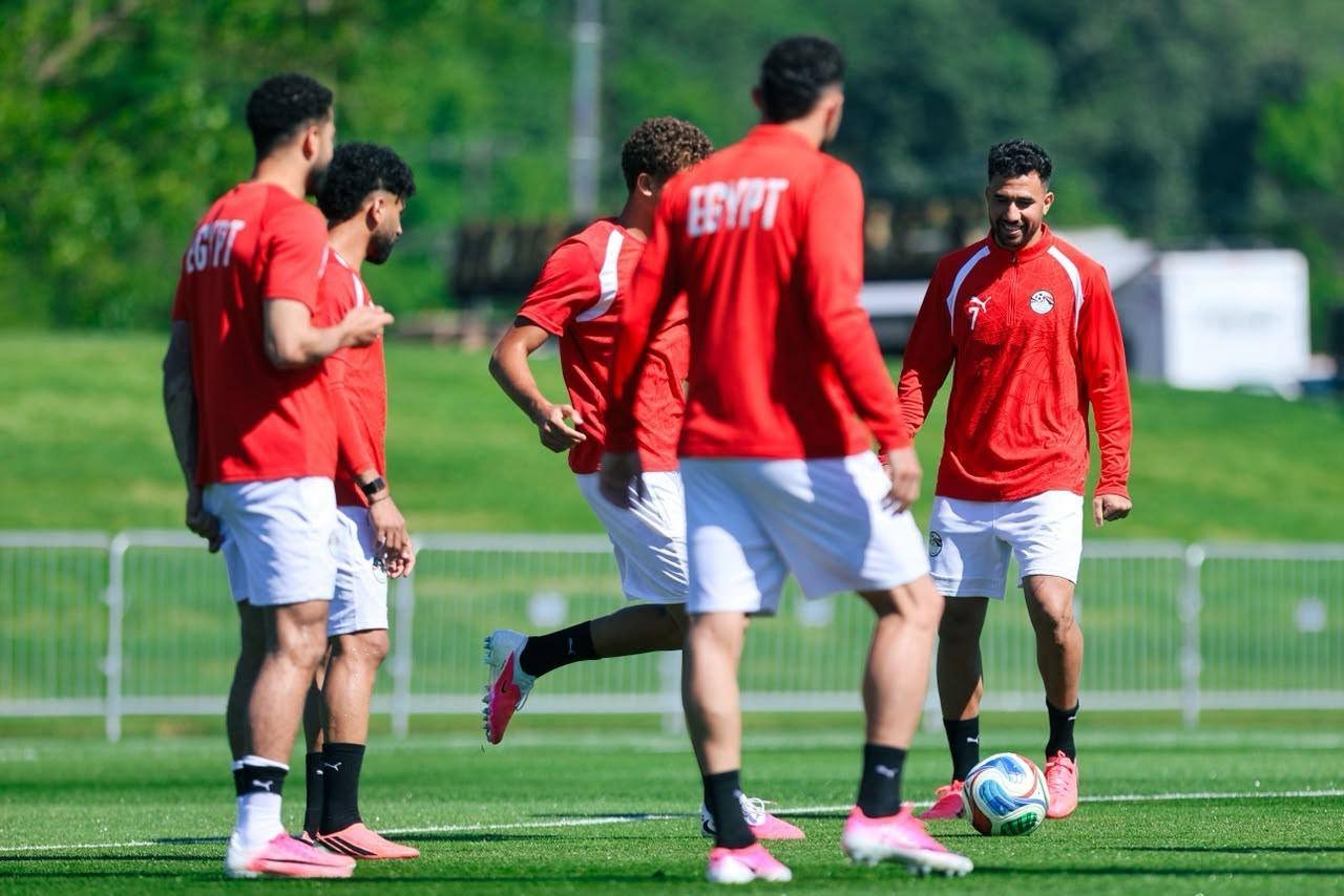 منتخب مصر يختتم تدريباته لمواجهة بلجيكا2 منتخب مصر يختتم تدريباته لمواجهة بلجيكا2